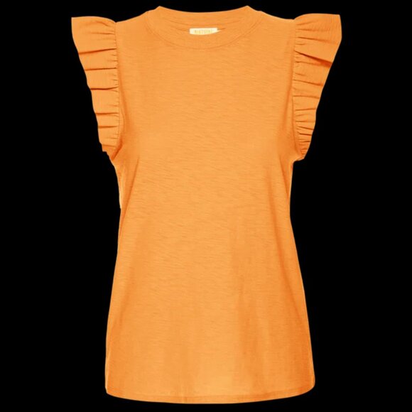 Nation LTD Paulette Ruffled Tank Size S - Picture 3 of 10